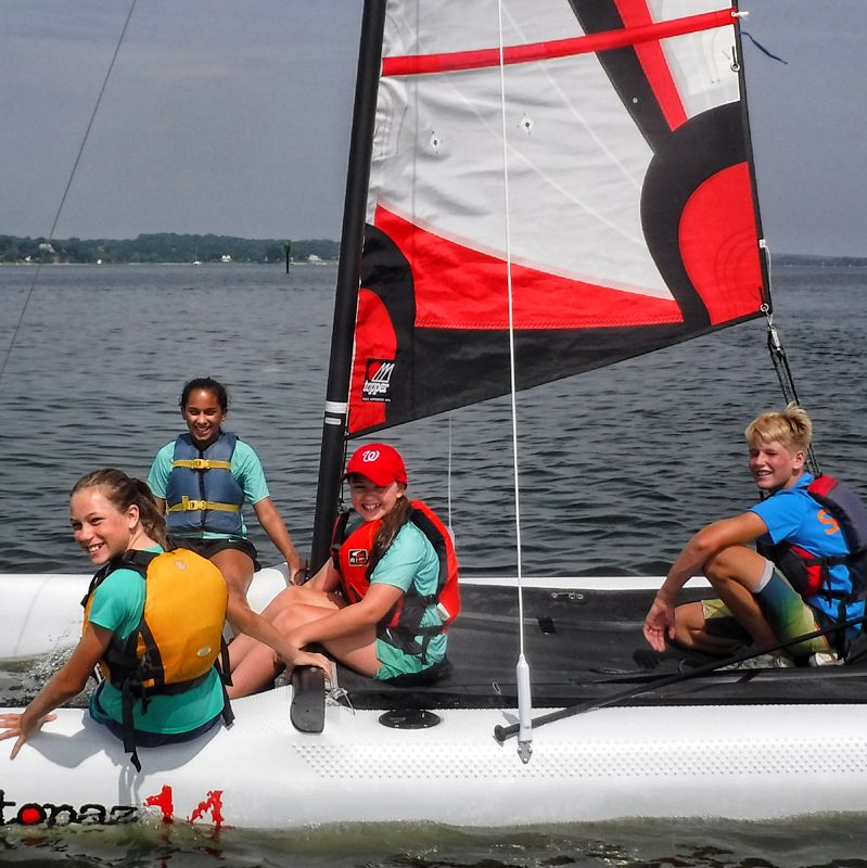 james island yacht club sailing camp